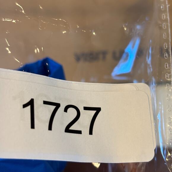 Columbia Windbreaker Rain Jacket Kids Blue Medium (10/12) Hooded - Picture 13 of 13